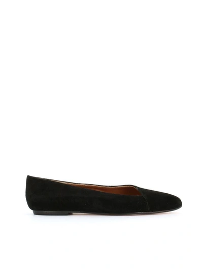 Shop Atp Atelier "101873 Dafne" Ballerina In Black