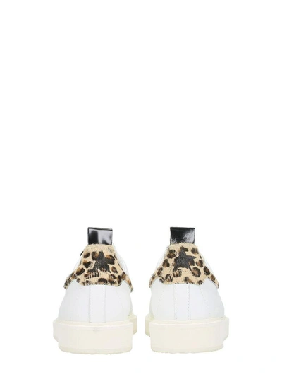 Shop Golden Goose Starter White Leather Sneakers