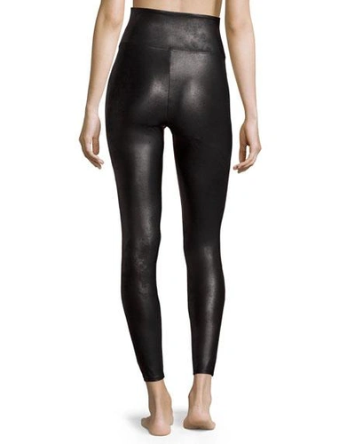 Shop Spanx Ready-to-wow&#153; Faux-leather Leggings In Black