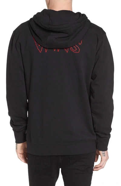 Shop Vans Sketch Tape Hoodie Sweatshirt In Black