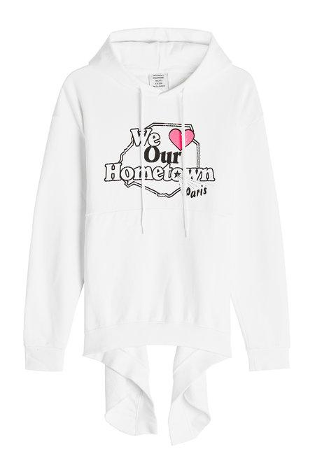 vetements we love our hometown hoodie