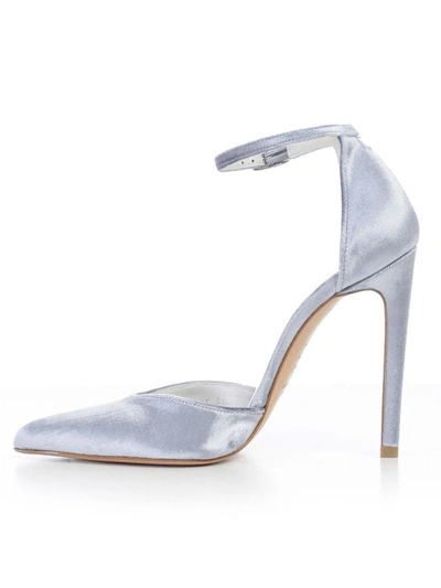 Shop Stuart Weitzman High-heeled Shoe In Steel Pane