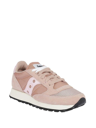 Shop Saucony Jazz Original Vintage Sneakers In Pink