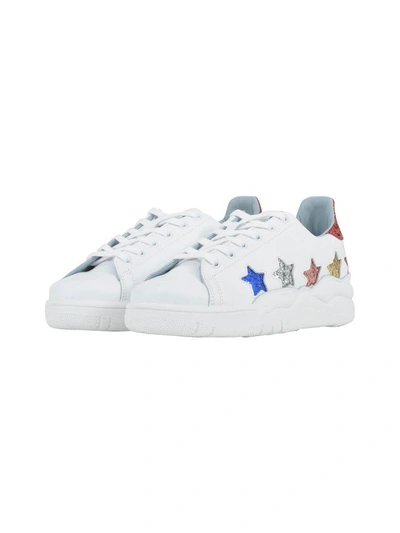 Shop Chiara Ferragni Star-shaped Sneaker In White