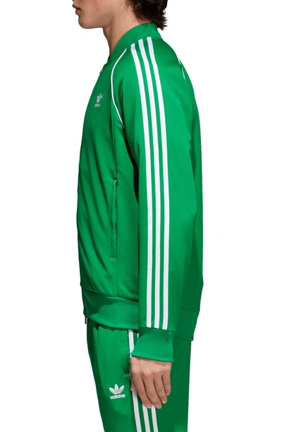 Adidas Originals Adidas Zip Front Track Jacket - Green | ModeSens