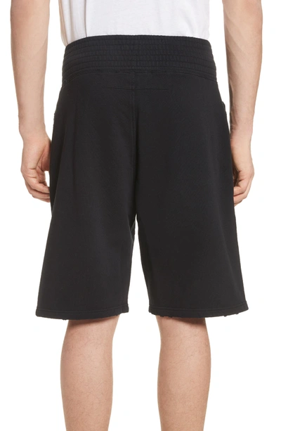 Shop Givenchy Knit Boxing Shorts In Black