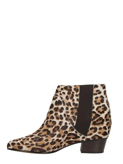 Shop Golden Goose Dana Ankle Boots In Animalier