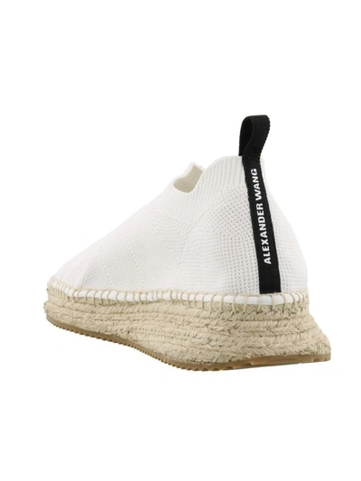 Shop Alexander Wang Dylan Espadrilles In White