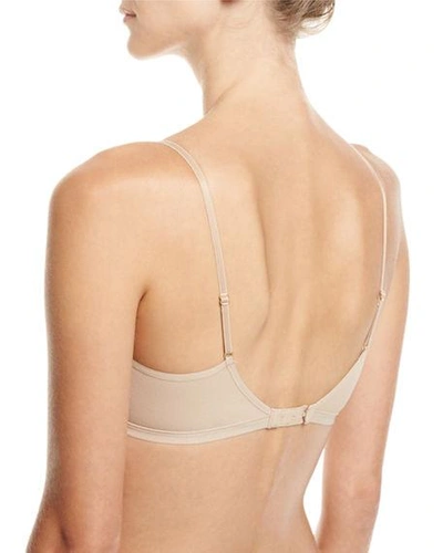 Shop Natori Understated Contour Bra In Cafe