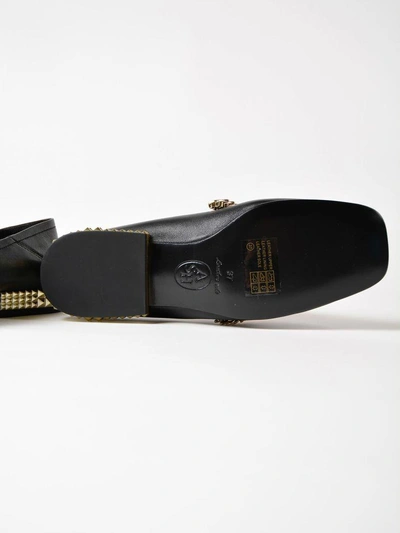 Shop Ash Edgy Loafers In Glove Black