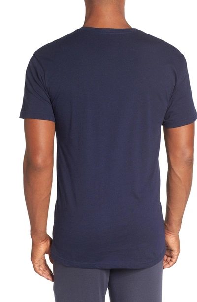 Shop Polo Ralph Lauren 3-pack Trim Fit T-shirt In Carson Blue/ Bali Blue