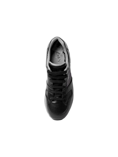 Shop Hogan H283 Sneakers In Black