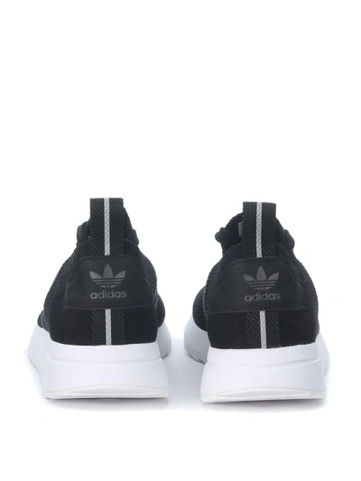 Shop Adidas Originals Primeknit Flb Black Sneaker In Nero