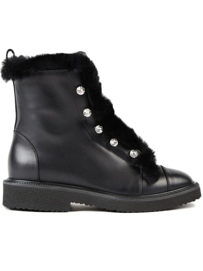 Shop Giuseppe Zanotti Glenn Ankle Boots In Black