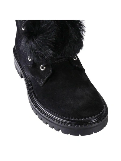 Shop Jimmy Choo Flat Booties Shoes Women  In Black