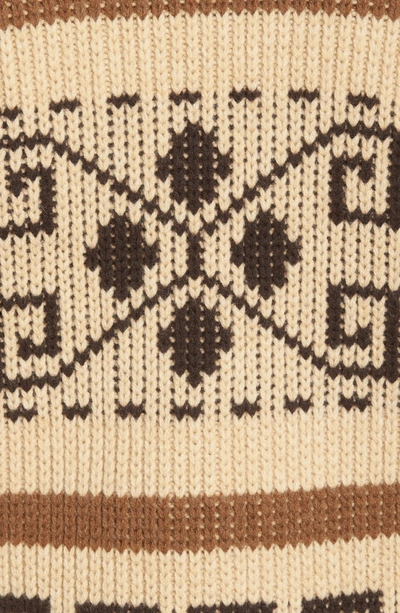 Shop Pendleton Original Westerly Sweater In Tan / Brown