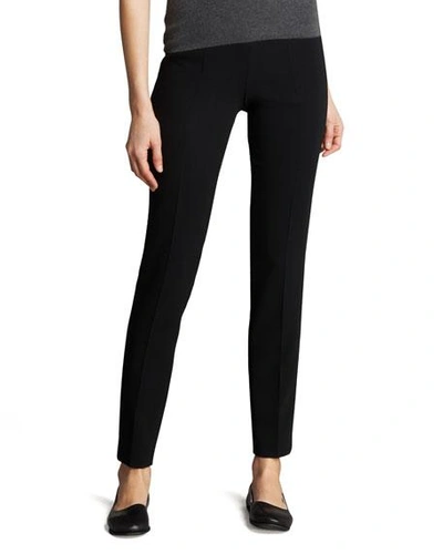 Shop Akris Melissa Slim Ankle-cut Pants In Black