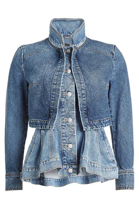 Alexander Mcqueen Denim Jacket With 