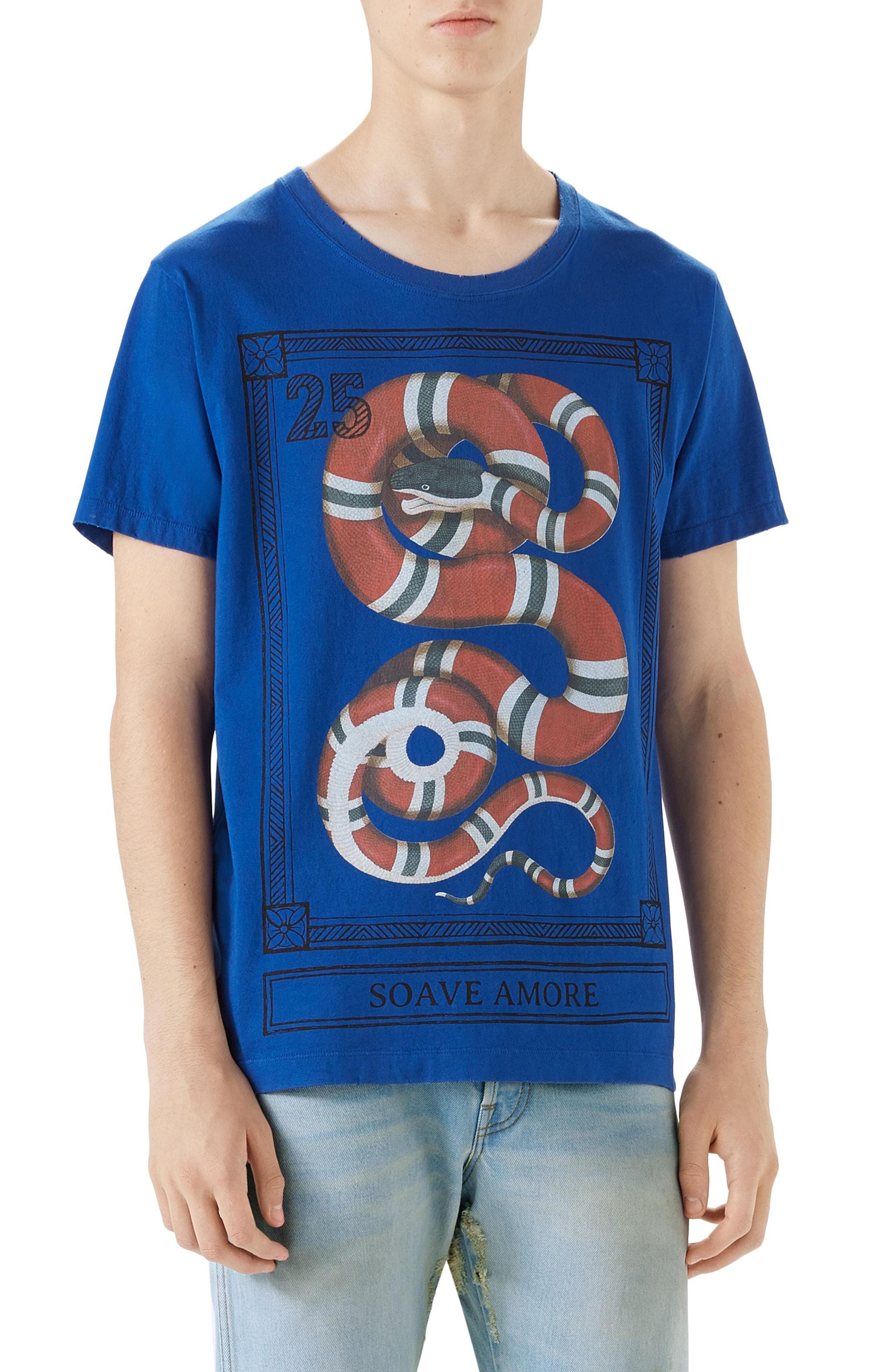 gucci kingsnake t shirt