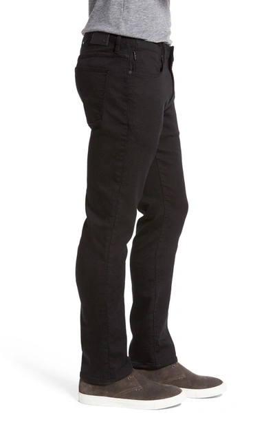 Shop John Varvatos 'bowery' Slim Straight Leg Jeans In Black