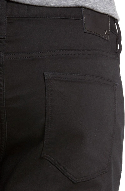 Shop John Varvatos 'bowery' Slim Straight Leg Jeans In Black