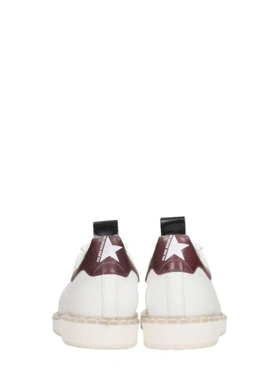 Shop Golden Goose Starter White Leather Sneakers