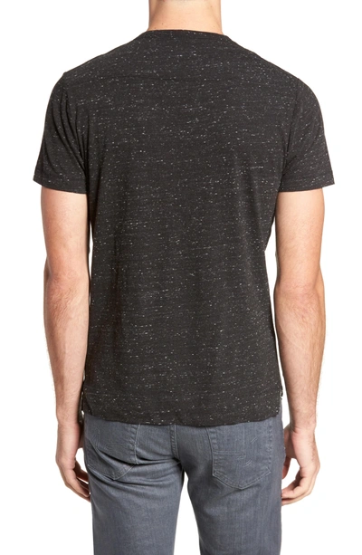 Shop French Connection Granite Grindle Slim Fit T-shirt In Black