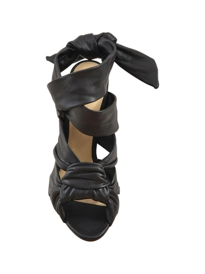 Shop Alexandre Birman Maleah Sandal In Black