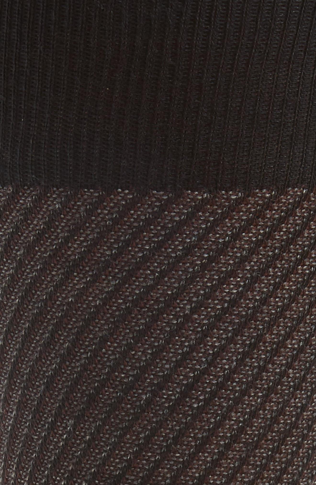 Pantherella Diagonal Stitch Socks In Black | ModeSens