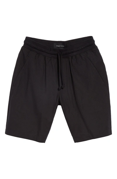 Shop Wings + Horns Overlay Shorts In Black