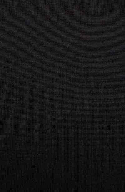 Shop Lanvin Reflective Tape Logo T-shirt In Black