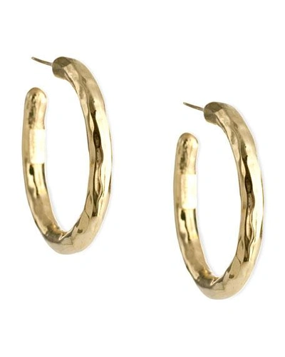 Shop Ippolita Glamazon Yellow Gold Hoop Earrings