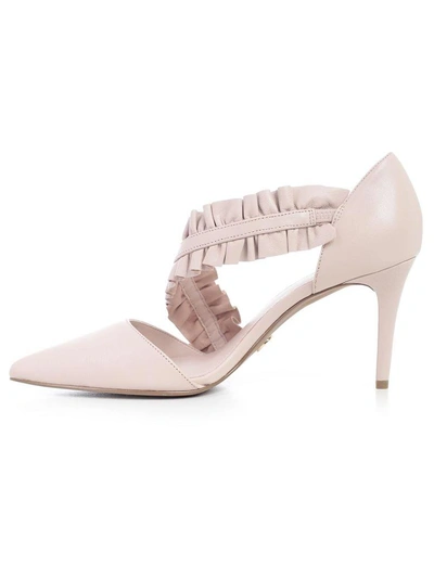 Shop Michael Michael Kors High-heeled Shoe In Soft Pink