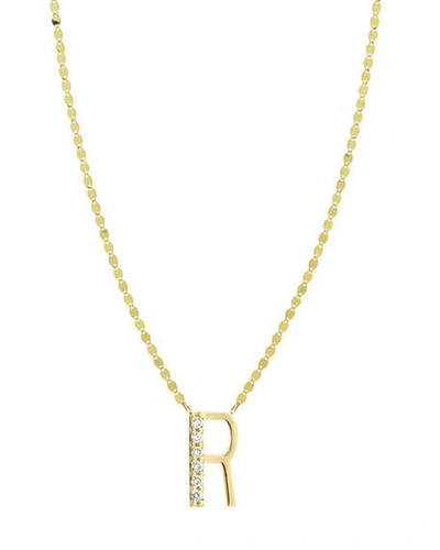 Shop Lana Get Personal Initial Pendant Necklace With Diamonds In R