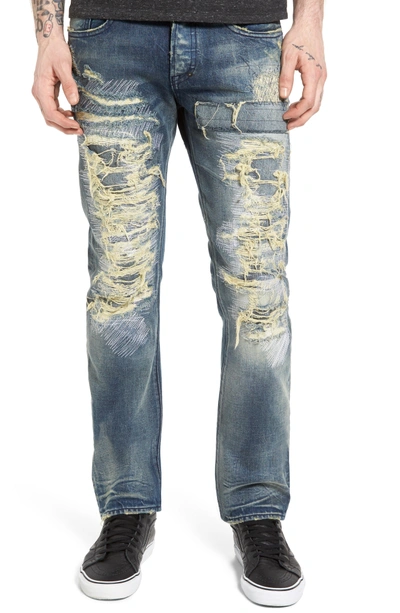 Prps Demon Slim Straight Jeans In Indigo Blue | ModeSens