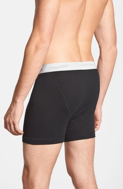 Shop Calvin Klein 2-pack Boxer Briefs In Black