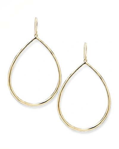 Shop Ippolita Wire Teardrop Hoop Earrings, Large In Gold