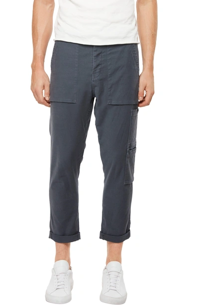 Shop J Brand Koeficient Relaxed Fit Cargo Crop Pants In Dull Bentonite