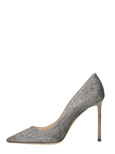 Shop Jimmy Choo Romy 100 Pump In Silver