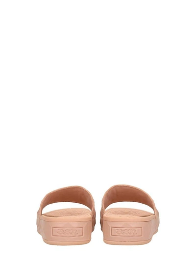 Shop Ash Spl Side Pool Sandals In Rose-pink