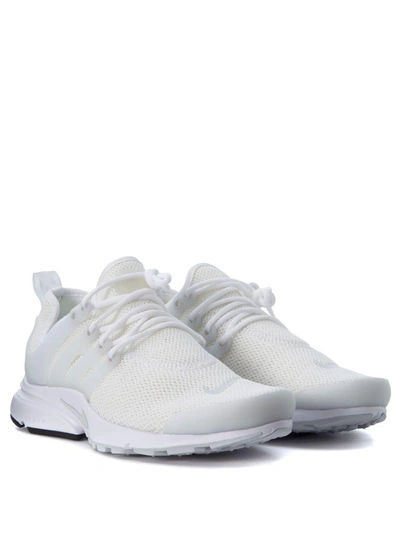 Shop Nike Sneaker  Air Presto In White Elastic Mesh In Bianco