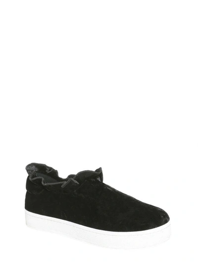 Shop Opening Ceremony Didi Velvet Slip On In Nero