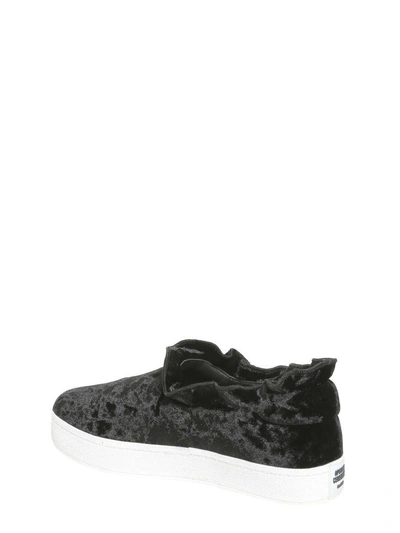 Shop Opening Ceremony Didi Velvet Slip On In Nero