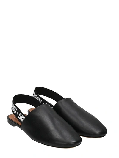 Shop Givenchy Rivington Logo Slingback Mule Flat In Black