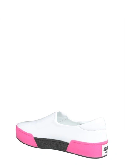 Shop Opening Ceremony Didi Patent Leather Slip On In Bianco