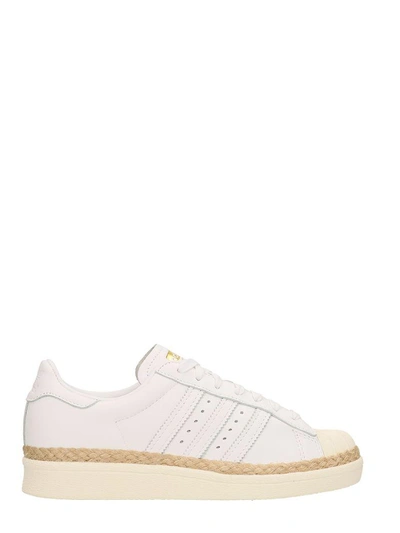 Shop Adidas Originals Superstar 80s New Bold Sneakers In White