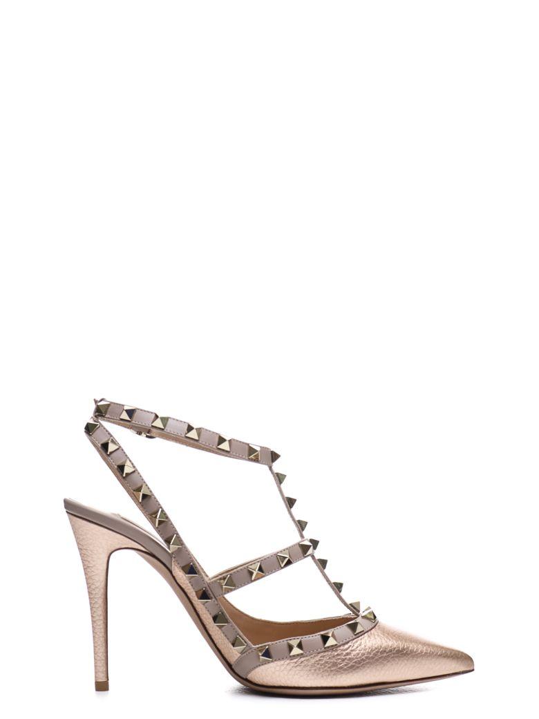 nude rockstud heels