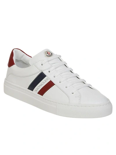 Shop Moncler Leni Sneakers In Bianco