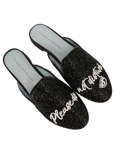 Shop Chiara Ferragni Ballet Flats Shoes Women  In Black