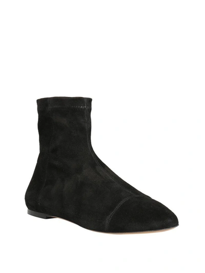 Shop Isabel Marant Detchel Suede Boots In Nero